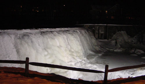 Ice dam images